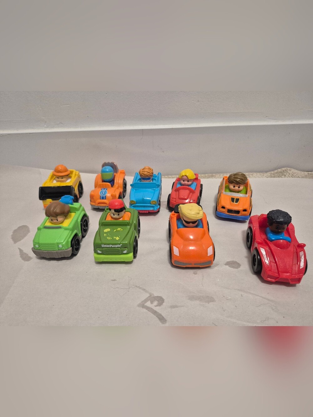 9 X Little People Wheelies
